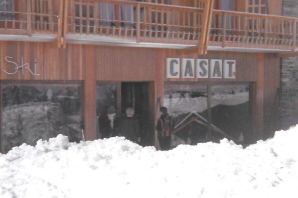 Le magasin Casat en février 1965
